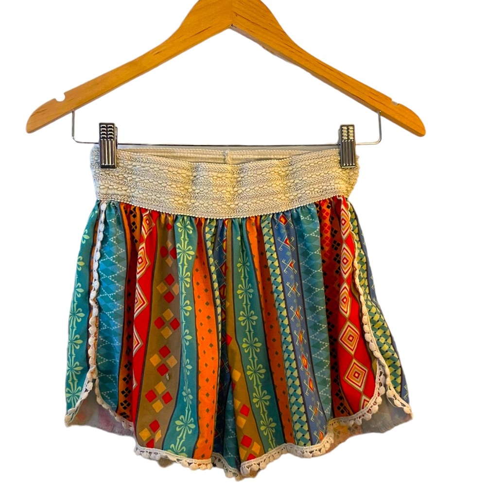 Love U Dear, Multi Colored, Stripe Pattern Shorts… - image 5